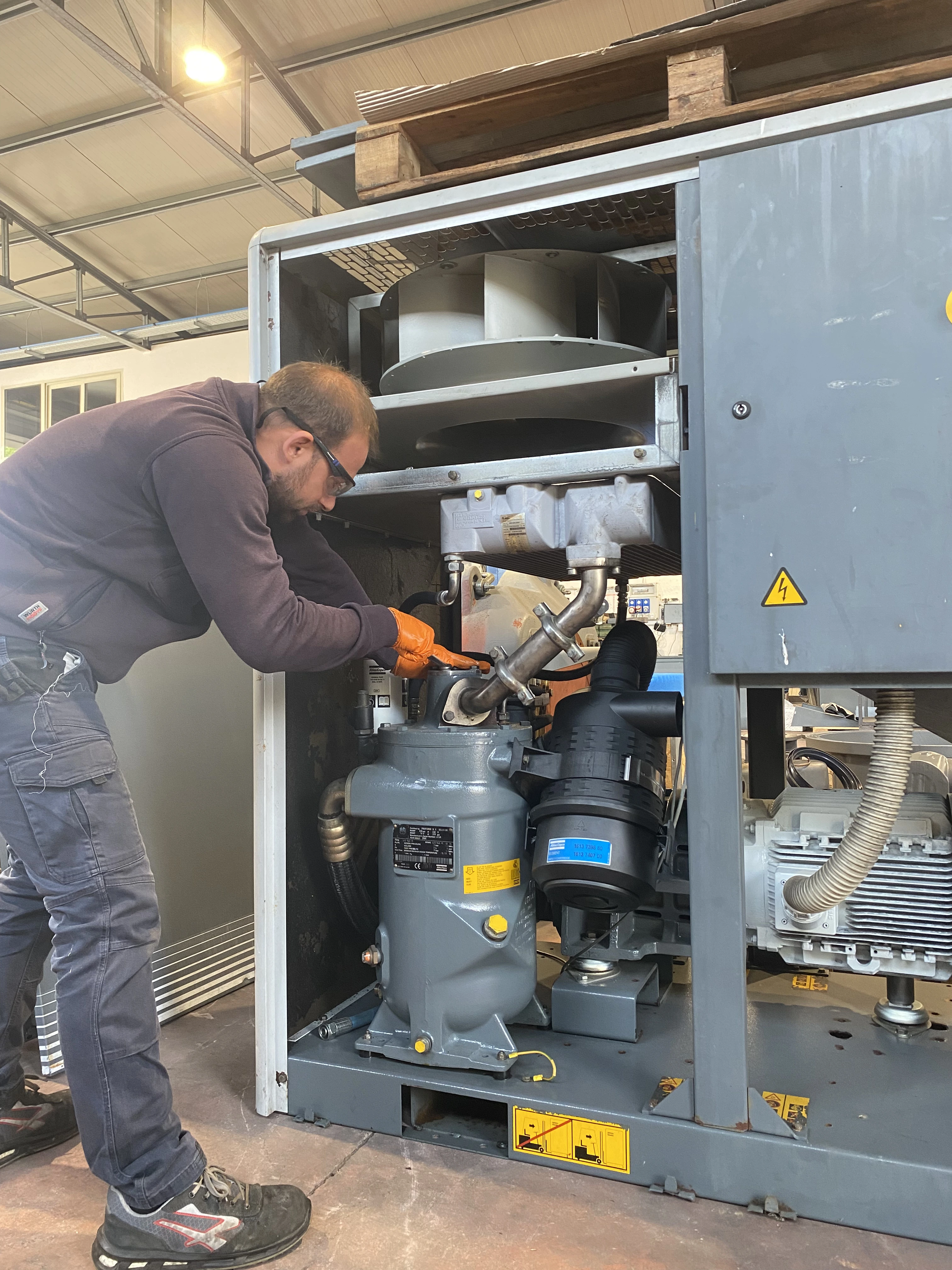 Intervento manutenzione